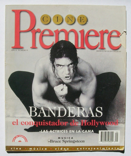 Antonio Banderas Cine Premiere No. 9, Revista Mexicana 1995