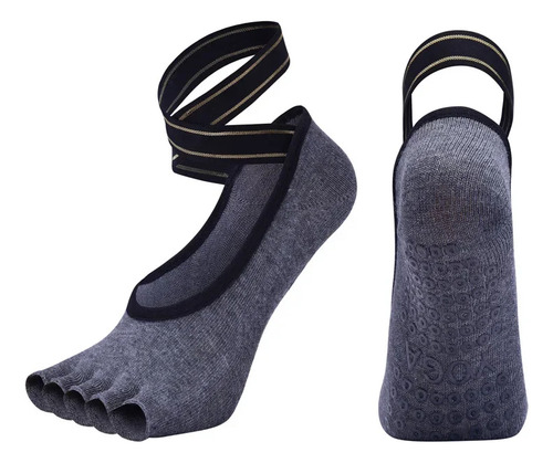 Calcetines De Yoga Con Cinco Dedos For Mujer, Ballet