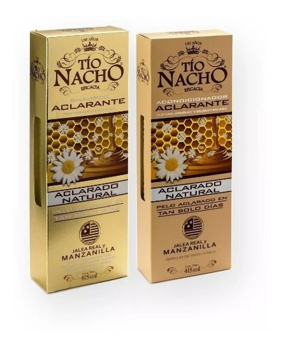 Tio Nacho Promo Shampo Aclarante + Acondicionador Aclarante