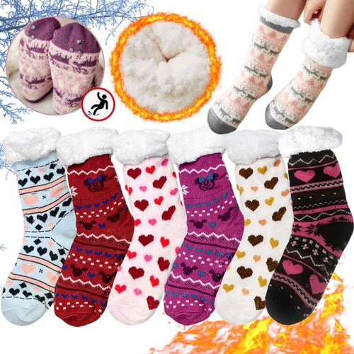 Pantumedias Corderito Antideslizante Medias Invierno Ofertas