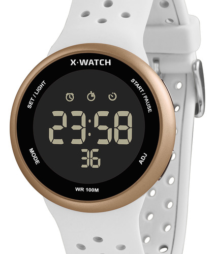 Relógio X-watch Xport Unissex Xfppd059w Pxbx