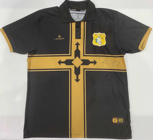 Camisa Jogo Brasiliense 2020 Preta Douglas 10 Líder G