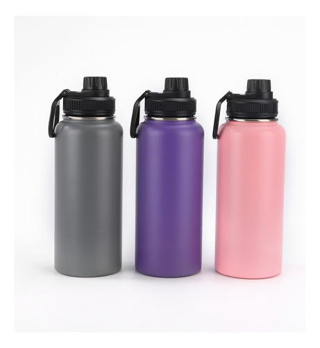Termo Vaso Botella Acero Inoxidable Con Fría/caliente 32 Oz