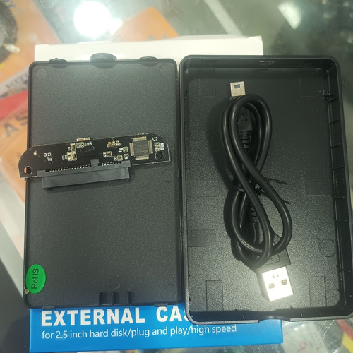 Imagen 5 de 7 de Case Disco Duro 2.5 Externo Laptop Sata Usb 3.0 Roh Original