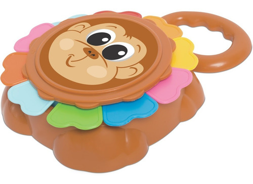 Imagem 3 de 5 de Brinquedo Educativo Encaixe Bebê Empilha Baby Macaco