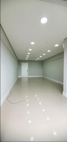 Sala Para Alugar, 40 M² - Encruzilhada - Santos/sp - Sa0313