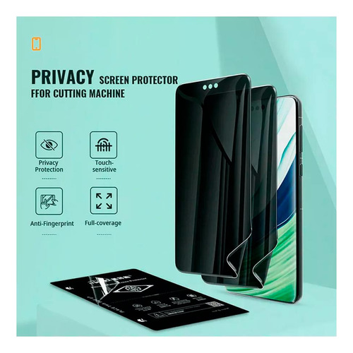 Caixa Película Hidrogel Máquina Privacidade 25un Tpu Soft 5g