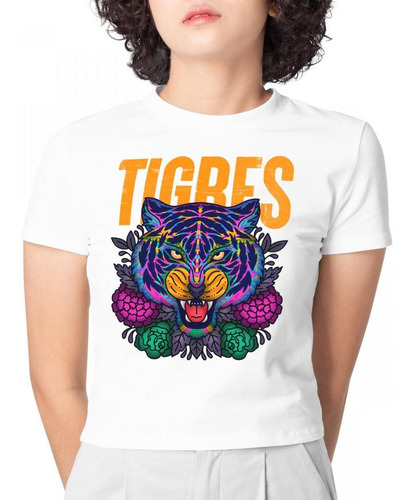 Playera Tigres Uanl Mujer Día De Muertos