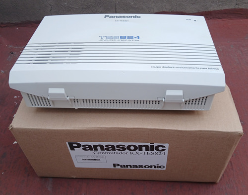 Conmutador Panasonic Kx-tes824 6 Líneas Y 16 Ext. No Fact (Usado)