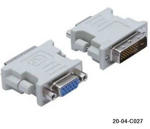 Adaptador Dvi-d 24 + 1 A Vga Hembra 15 Pin 20-04-c027