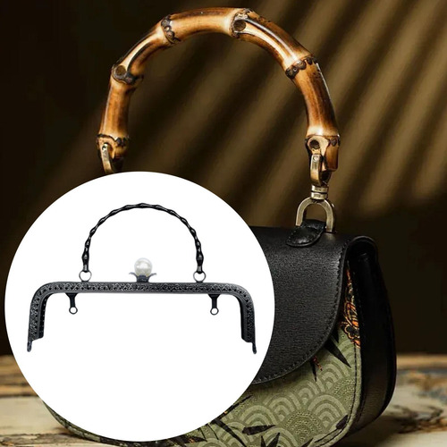 Marco De Bolso De Metal, Accesorios De De Embrague De Negro