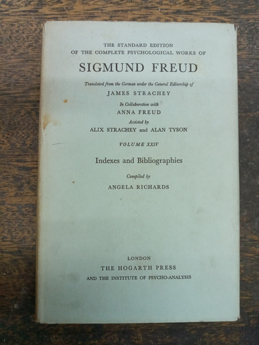 The Complete Psychological Works Of Sigmund Freud * Tomo 24 