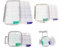 Comprar Bastidores Brother Juego De 4 Aros Para Bordadora 4 En 1