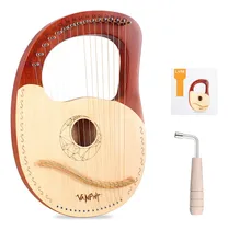 Comprar Vanphy Arpa De Lira, Lira De Cuerda De Metal De 16 Cuerdas,