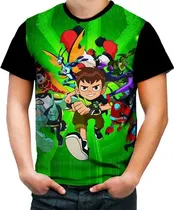 Comprar Camisa Camiseta Ben 10 Desenho Animado Infantil Envio Hoj 08