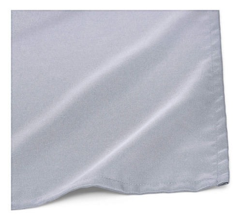 Mantel Rectangular Gris Oscuro De Poliéster Lavable Paquete