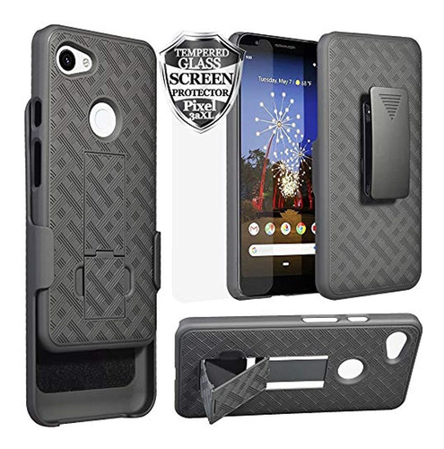 Funda Protectora Para Google Pixel 3a, Protector De Pantalla