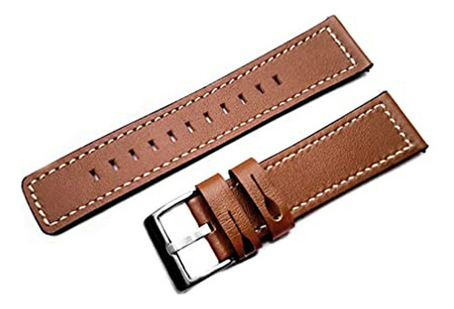 Correa De Reloj - Correa De Reloj - Nickston Brown With Whit