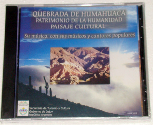 Tukuta Gordillo T Lipan R Vilca Humahuaca Cd Sellado / Kktus