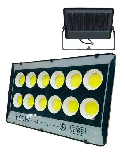 Foco Led Plano Reflector Multiled 600w Exterior / 003174