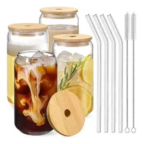 Comprar Vasos De Vidrio Juego De 4 Piezas Vasos Con Forma De Lata De
