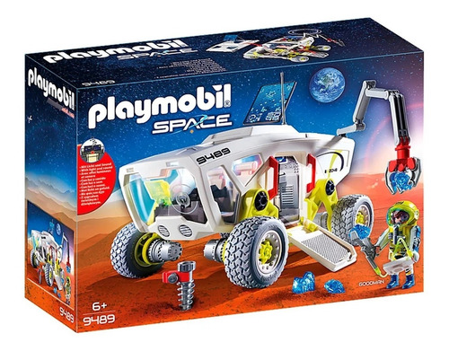 Playmobil Vehiculo De Reconocimiento Space 74 Piezas Febo