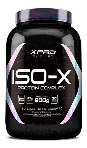 Whey Protein Isolado Iso-x 900g Xpro Nutrition Chocolate