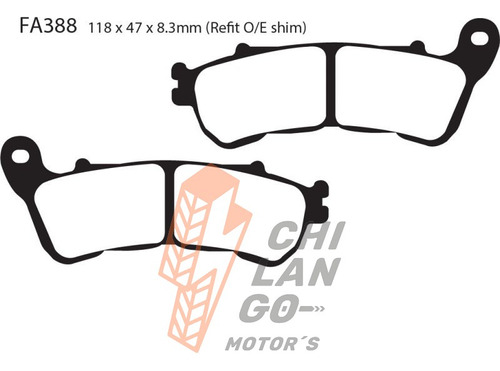 Balatas Ebc Del. Izq. Honda Nt 700 V 10-13