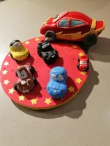 Comprar Set De Cars Para Decoración De Tortas En Cerámica Fria!