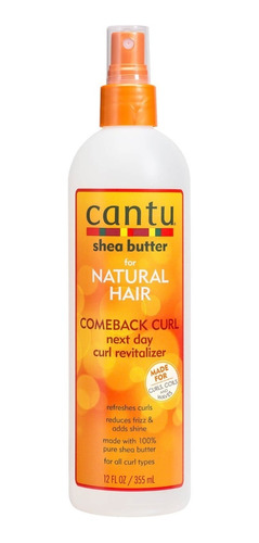 Cantu Recuperador Rizo Hidratante Cabello Ondulado Afro