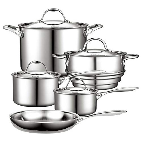 Cooks Standard - Juego De Utensilios De Cocina De Acero Inox