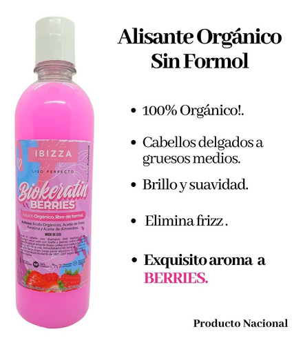 Imagen 4 de 5 de Pack Shampoo Antiresiduos +alisante Sin Formol+ Crema Acida
