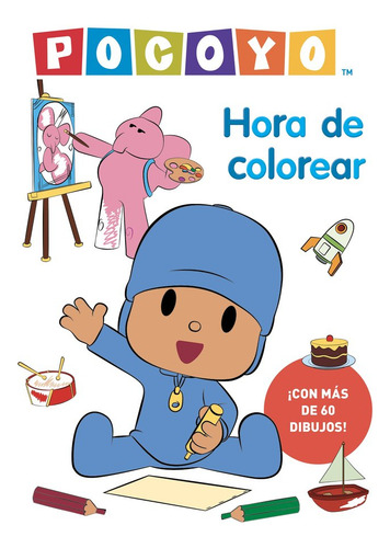 Pocoyo Actividades Hora De Colorear, De Animaj. Pocoyo, Vol. 1. Editorial Beascoa, Tapa Blanda En Español