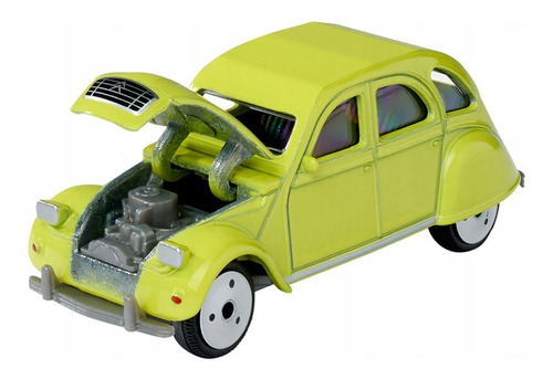 Auto Vintage Retro Majorette Citroen 2cv Color Amarillo Febo