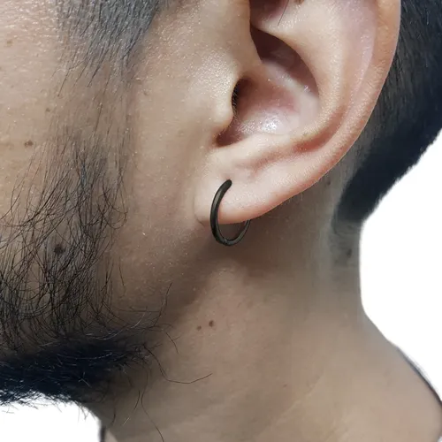 Argollas aretes para hombres hotsell