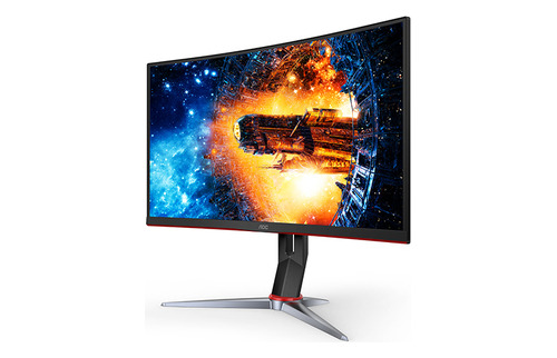 Monitor Gamer Curvo Aoc C24g2 23.8 Full Hd Freesync 165hz