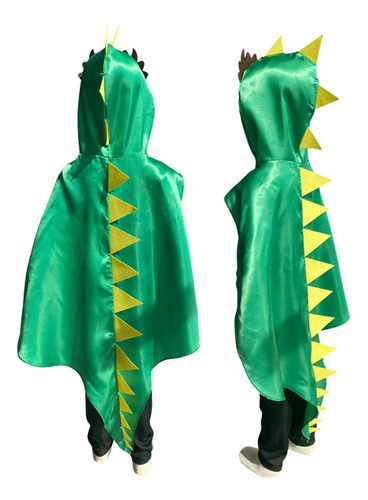 Disfraz De Dinosaurio De 2 Piezas Capa De Halloween Dragon