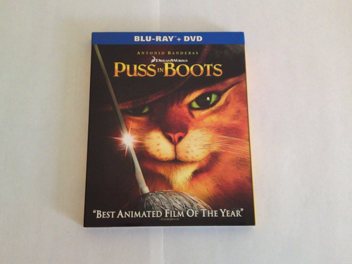 Puss In Boots ( El Gato Con Botas ) Bluray + Dvd Con Slip