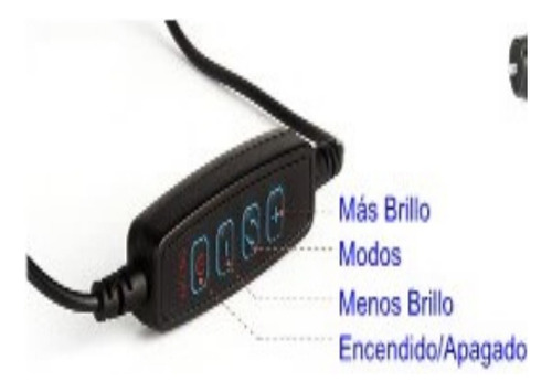 Aro De Luz Tres Colores 10w De Plastico Mayor Y Detal