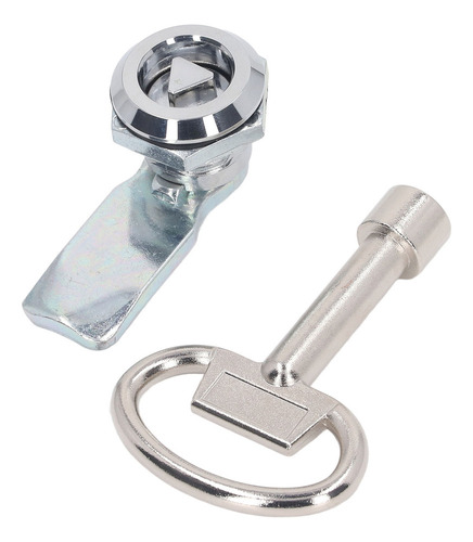 Muyier Juego De Llaves Cam Lock, Cilindro Triangular, Zinc