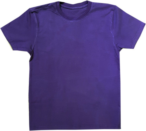 Remeras Niños Colegial 100% Algodon  20/1-p Talle 1-2-4-6-8