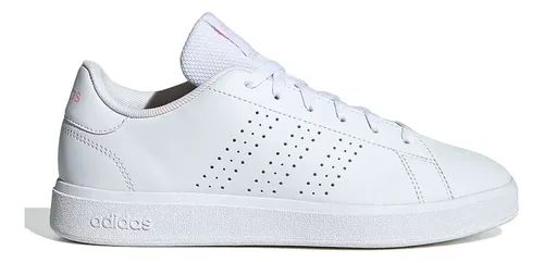 Tênis adidas Advantage Base 2.0 Feminino Leve Confortável Branco Liso 35 Br