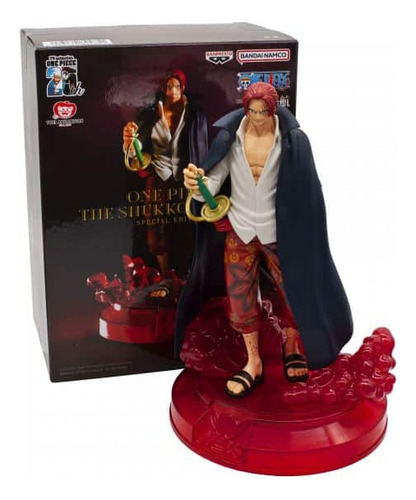 Figura de acción Shanks One Piece The Shukko 16 cm Banpresto
