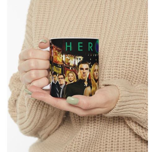 Rnm-0234 Taza Tazon Serie Heroes Lost Succession Dr House 