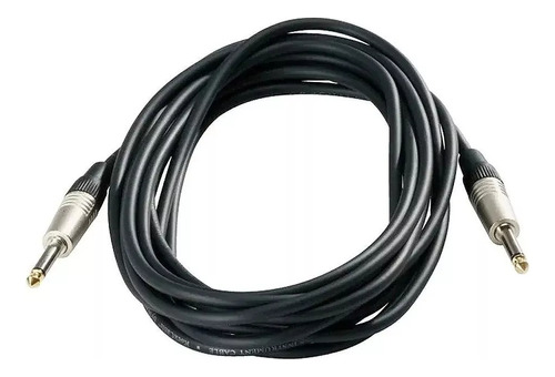Cable Warwick Rcl 30206 D7 Plug - Plug 6 Metros Color Negro