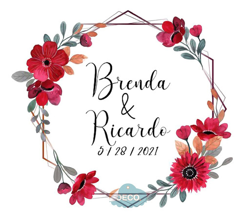 Boda Etiquetas Personalizadas Boda Adherible 