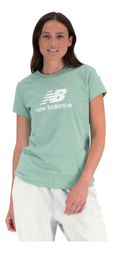 Remera New Balance Essentials De Mujer - Wt31546ag Enjoy