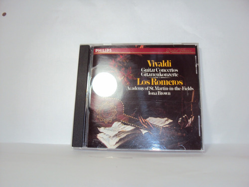 Cd/26 Vivaldi Guitar Concertos Guitarrenkonzerte Los Romeros