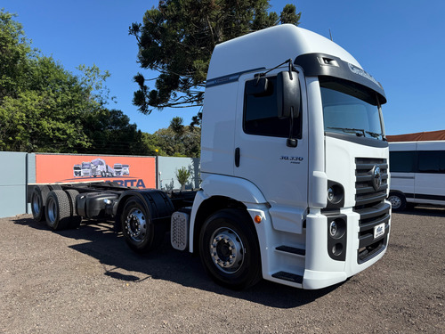 Vw 30.330 8x2 2019 Teto Alto Automático Bitruck No Chassi