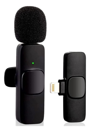 Micrófono Inalámbrico Solapa Para iPhone Lightning My-7300